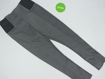 Women: Material trousers for women, size L (EU 40) — 2