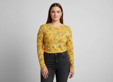 koszulki z długim rękawem damskie karl lagerfeld: Clockhouse, Футболка жіноча, розмір XL — 1