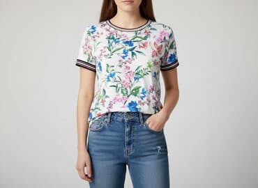 sinsay t shirty damskie: Orsay, T-shirt damski, rozmiar S — 6