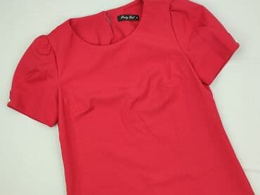 eleganckie sukienki czerwone: Pretty Girl, Sukienka damska, M — 1