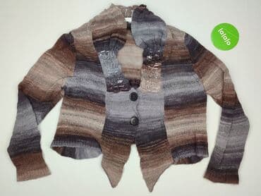 sweter z wełny czesankowej: Kardigan damski, rozmiar XL — 2