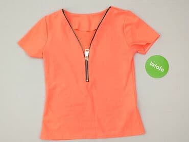 prążkowane bluzki z krótkim rękawem: Bluzka damska, L — 3