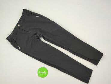 zara woskowane spodnie: Material trousers for women, size S (EU 36) — 2