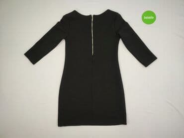 sukienka z marszczeniem na brzuchu plus size: Sukienka damska, rozmiar S — 3