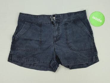 hm krótkie spodenki czarne: H&M L.O.G.G., Szorty damskie, rozmiar L — 2