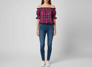 stradivarius bluzka na jedno ramie: Stradivarius, Bluzka damska, rozmiar M — 1