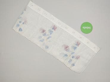 stranger things rzeczy: Firanka panelowa z delikatnym wzorem kwiatowym - Kolor: mleczna biel — 3