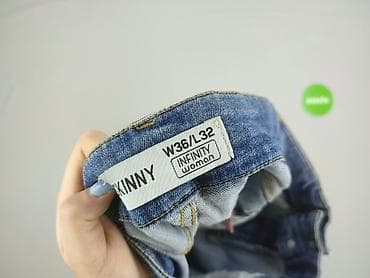 brazowe jeansy: Infinity Woman, Jeansy damskie, rozmiar S — 4