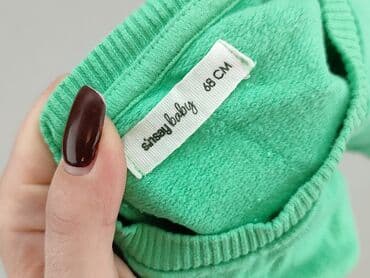 krótkie spodenki niemowlęce 74: Sweatshirt, Sinsay, 3-6 months, condition - Good — 4