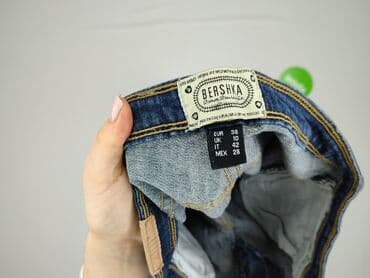kurtka jeansowa damska bershka: Bershka, Jeansy damskie, rozmiar M — 4