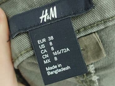 krótkie spodenki tech fleece: H&M, Szorty damskie, rozmiar M — 4