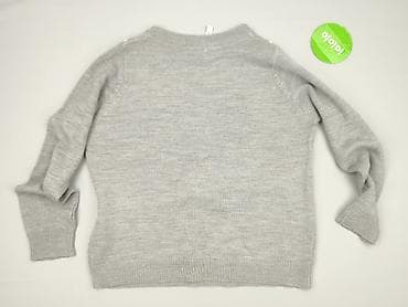 sweter w chmurki: Sweter damski, rozmiar 4XL — 3