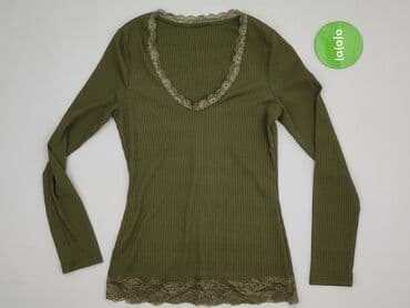 jeansy straight stradivarius: Women's blouse, size S (EU 36) — 2