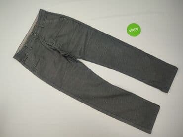 spodnie plus size wysoki stan: Spodnie dla mężczyzn, rozmiar L — 2