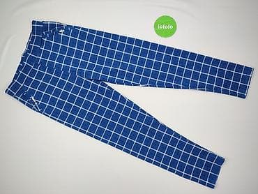 legginsy błękitne: Legginsy Eleganckie damskie, rozmiar S — 2