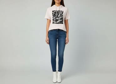 bluzy z kapturem ze zwierzętami: Bluza z kapturem damska, rozmiar S — 1