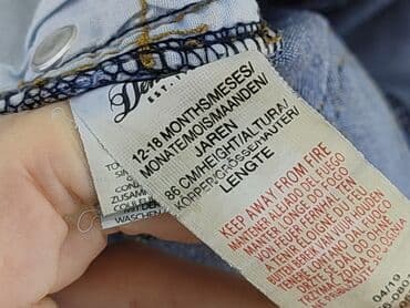 kombinezon zimowy hm: Spodnie jeansowe, DenimCo, 12-18 miesięcy, stan - Bardzo dobry — 5