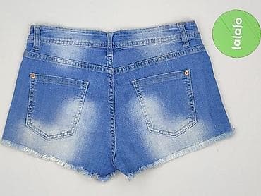 czarne jeansy pull: Szorty damskie, rozmiar M — 3