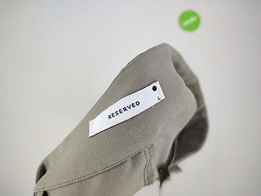 wera: Reserved, Spodnie materiałowe damskie, rozmiar L — 5