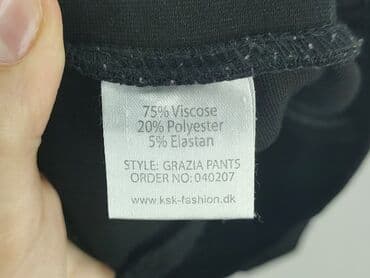 lagattini spodnie wyprzedaż: Spodnie materiałowe damskie, rozmiar L — 4