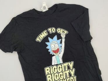 Koszulka dla mężczyzn, M, Rick and Morty, stan - Dobry