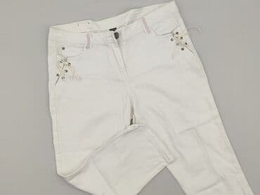 M&S Mode, Material trousers for women, size L (EU 40)
