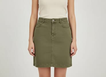 zielone plisowane spódnice reserved: Women`s skirt, size S — 1