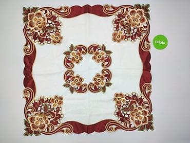 blaszka ikea: Serwetka 79 x 79, kolor - Bordowy, stan - Bardzo dobry — 2
