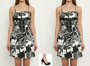 sukienki dla niskiej osoby na wesele: Sukienka damska, rozmiar S — 6