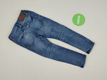 hm spodnie dresowe chlopiece: Spodnie jeansowe, H&M, 4-5 lat, 110, stan - Bardzo dobry — 3