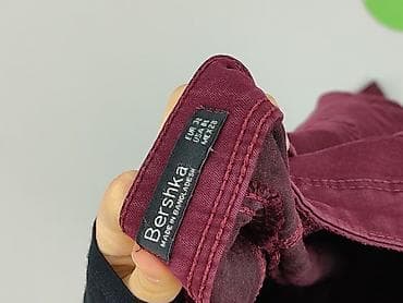 jeans mom pull and bear: Bershka, Spodnie materiałowe damskie, rozmiar S — 5