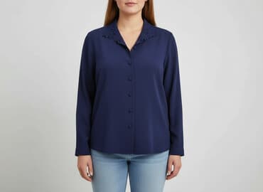 polskie jeansy prl poznań: Koszula damska, rozmiar 2XL — 7