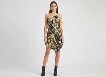 satynowe sukienki mini: Princess Polly, Sukienka damska, rozmiar S — 6