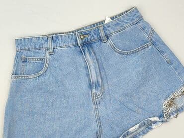 cropped blue jeans: Cropp, Szorty damskie, rozmiar L — 1