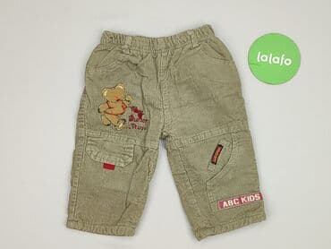 rajstopy że wzorem: Denim pants, ABC, 9-12 months, condition - Very good — 2