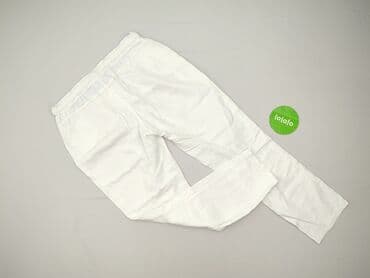 biale buty skarpetkowe: Spodnie damskie, rozmiar M — 3