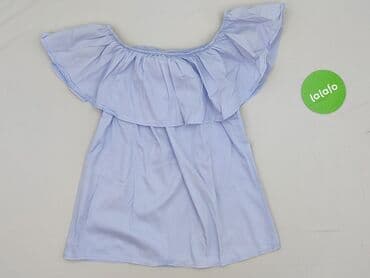 błękitna sukienka wieczorowa: Bluzka damska, rozmiar S — 2