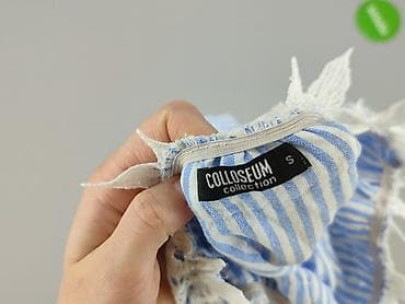 biale obcisla bluzki: Colloseum, Bluzka damska, rozmiar S — 4