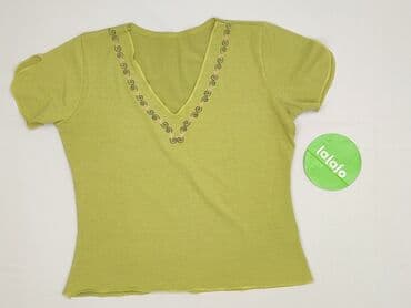 zielone eleganckie bluzki: Bluzka damska, rozmiar M — 2