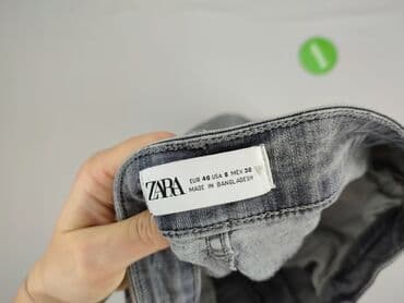 jeansy w panterkę zara: Zara, Jeansy damskie, rozmiar M — 4
