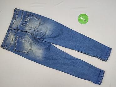 jeansy pumpy: Denim, Jeansy damskie, rozmiar S — 3