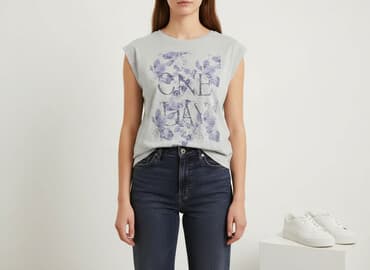 reserved t shirty w paski: Reserved, T-shirt damski, rozmiar M — 6