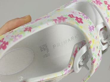 białe sandały na koturnie ccc: Sandałki Primark, 28, Używany — 6