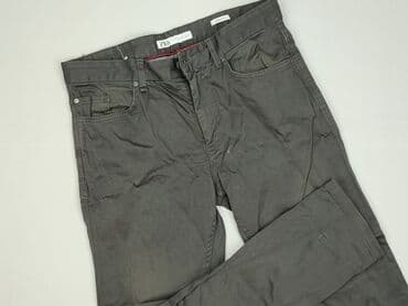 zara jeansy szare: Zara, Jeansy damskie, rozmiar L — 1