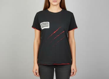 koszulka z wojan team: T-shirt damski, rozmiar M — 1