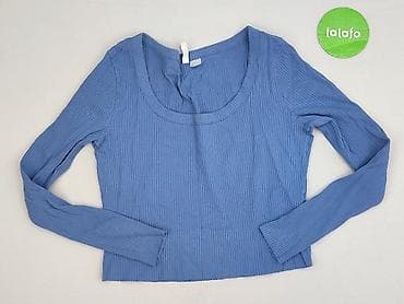 sweter cieniowany: H&M Basic, Top damski, rozmiar L — 2