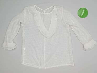 bluzka z tiulowymi bufkami: Bluzka damska, rozmiar S — 3