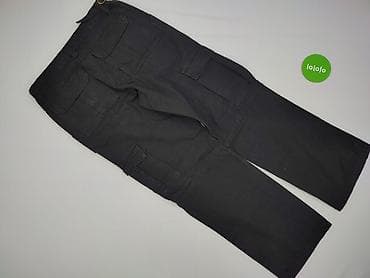 cargo: Męskie spodnie cargo T.N.T08 Jeans, kolor czarny, rozmiar W33. - — 3