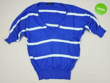 sweter w chmurki reserved: Sweter damski, rozmiar M — 3