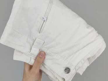 jeansy damskie ocieplane polarem: Spodnie 3/4 damskie, rozmiar M — 7